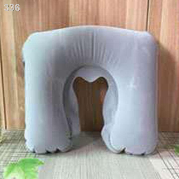 【HOT】Bấm, bơm hơi, gối chữ U, cầm tay, du lịch, đi máy bay, ô tô, kê cổ, U cổ