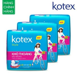 Băng vệ sinh kotex siêu mỏng cánh 23cm