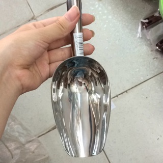 Xúc đá xúc gạo inox dày đẹp bền XG1