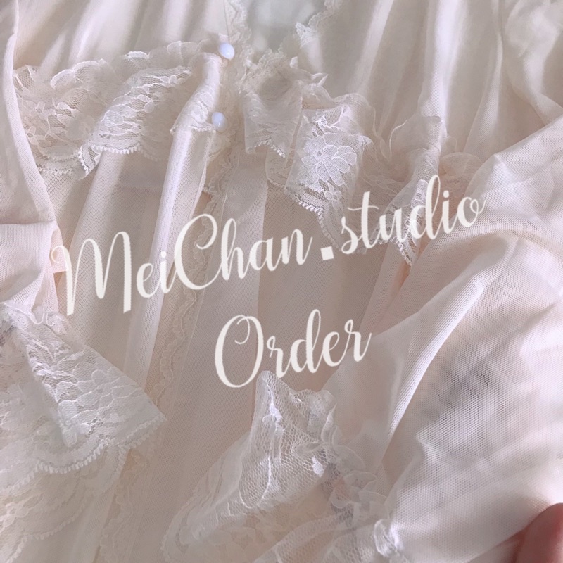 Đồ Ngủ Style Tiểu Thư- Đầm Ngủ Voan Kèm Áo Choàng Quyến Rũ Sexy Quảng Châu