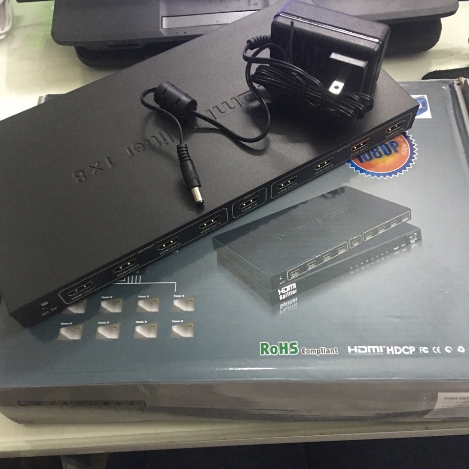 Bộ chia tín hiệu HDMI 1 ra 8