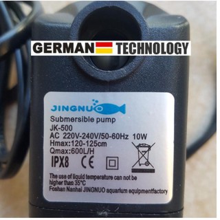 Bơm chìm hồ cá 10w
