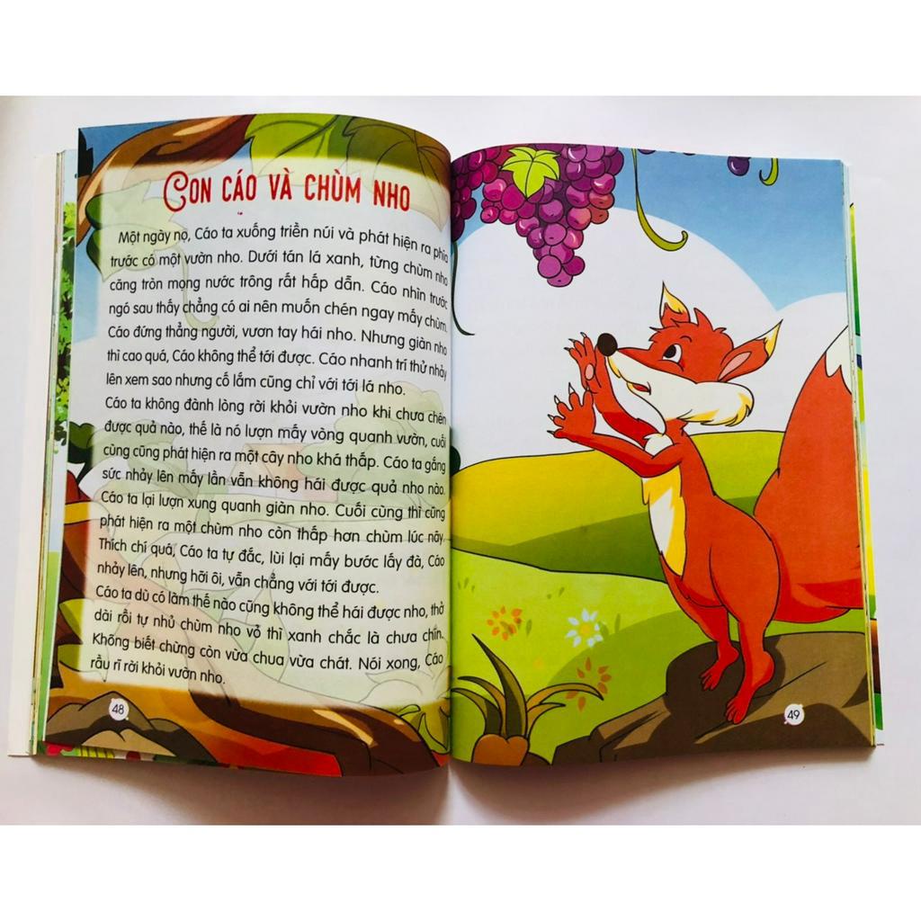 Sách - Truyện Ngụ Ngôn Cho Bé Tập Đọc 100 trang