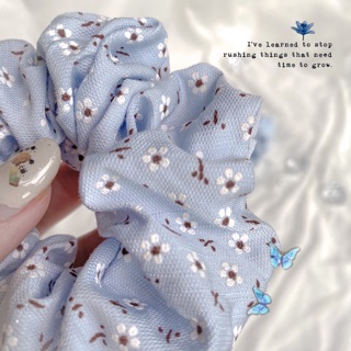 Dây cột tóc/ Scrunchies hoa nhí
