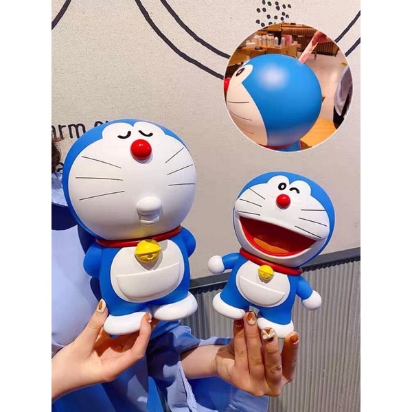 [ Hàng có sẵn ]  Mô Hình Doraemon Ống Heo Tiết Kiệm 25cm