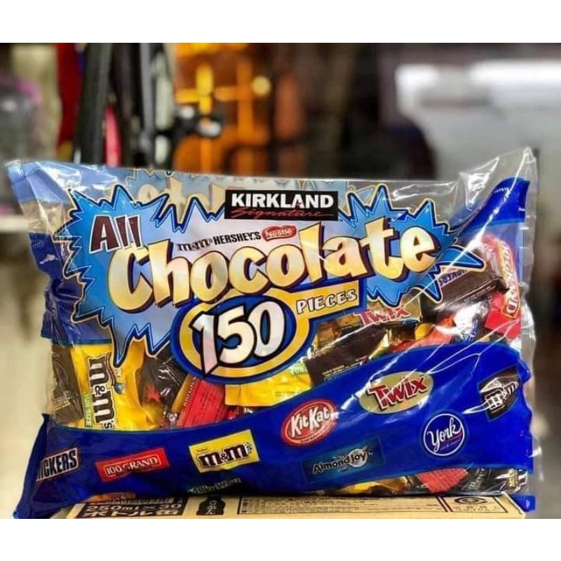 Socola Chocolate Kirkland  150 thanh 2.5kg