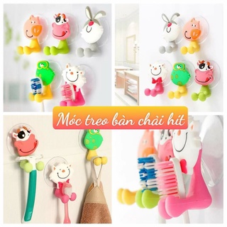 Dụng cụ kẹp bàn chải đánh răng hình thú