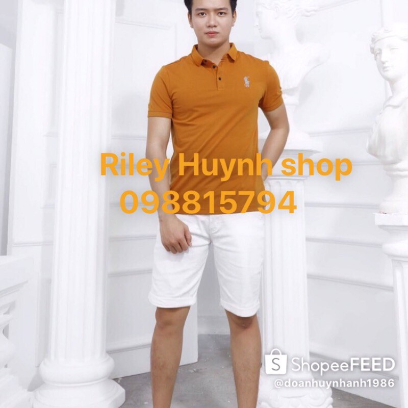 combo 3 ÁO THUN NAM CÓ CỔ RILEY HUYNH | BigBuy360 - bigbuy360.vn