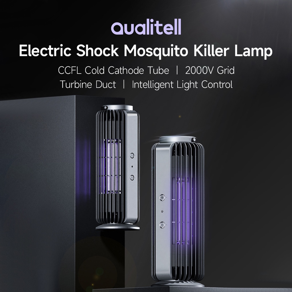 Xiaomi Youpin Đèn diệt ruồi muỗi   Qualitell hoạt động điện 2000V dạng lưới bắt nhanh chóng hiệu quả