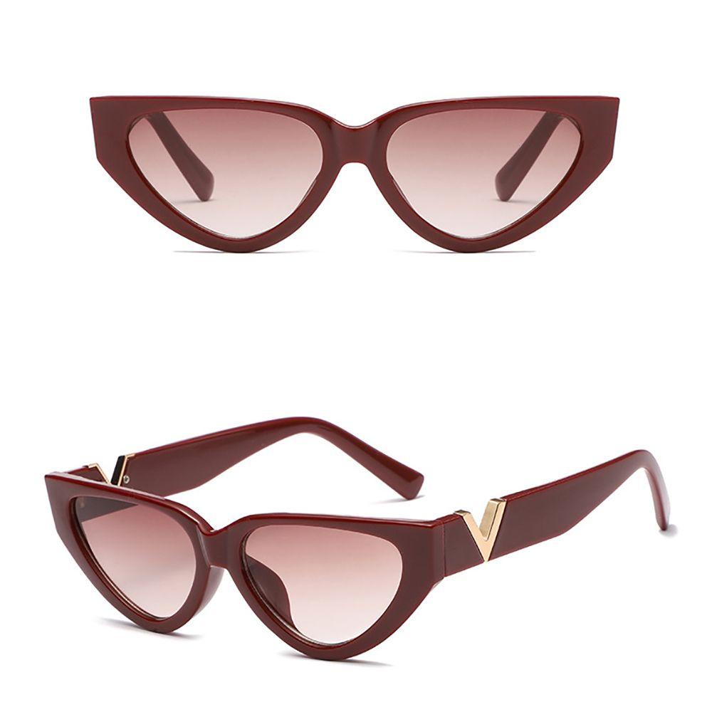 JARRED Kính Mát Hình Chữ V Chống Tia Bức Xạ Phong Cách Hàn Quốc Cho Nữ