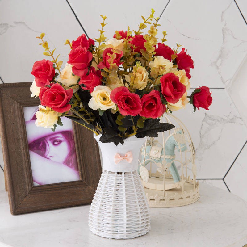 Mô phỏng hoa mặt trời hoa giả hoa bàn phòng ngủ phòng khách trang trí nội thất hoa rượu tủ đồ trang trí sáng tạo hoa nhự