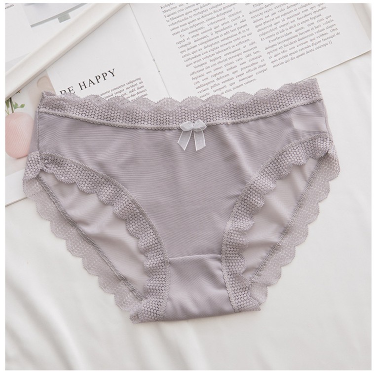 Quần Lót Nữ Ren Sexy Mỏng Mát Mềm Mại Phong Cách Quyến Rũ Gợi Cảm QL13 - mijusa | BigBuy360 - bigbuy360.vn