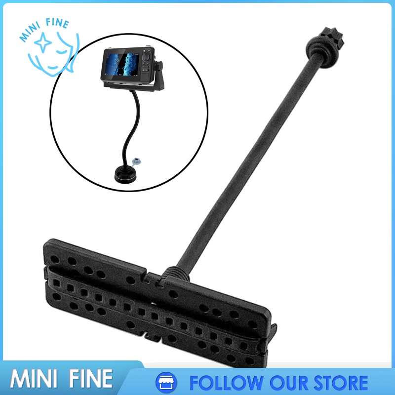 【mini fine】Boat Fish Finder Holer GPS Rotating Flat Surface 330cm Clip