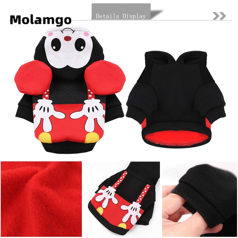 MOLAMGO  Trang phục thu đông kiểu dáng dễ thương đáng yêu dành cho thú cưng