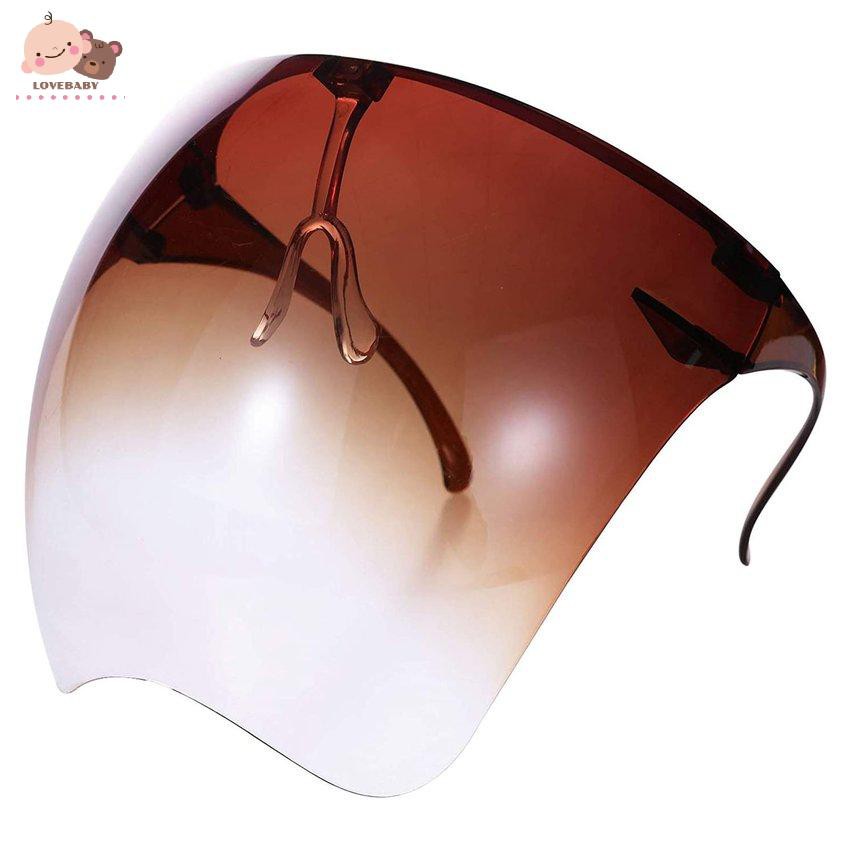 [HOT]Nam và nữ BLOCC tấm che mặt lớn Gương acrylic Oversized Full Face Shield kính bảo vệ, kính bảo hộ, kính bảo hộ, nắp chắn gió ngoài trời, SMATO rõ ràng