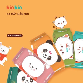 Combo 5 gói khăn ướt kinkin 100 tờ