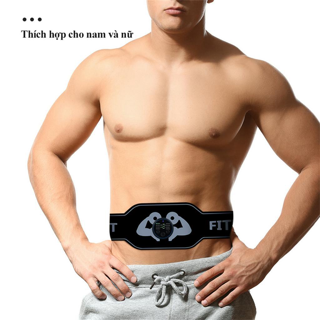 Máy massage CkeyiN EMS MG100H dụng cụ tập thể dục cơ bụng đốt mỡ giảm cân