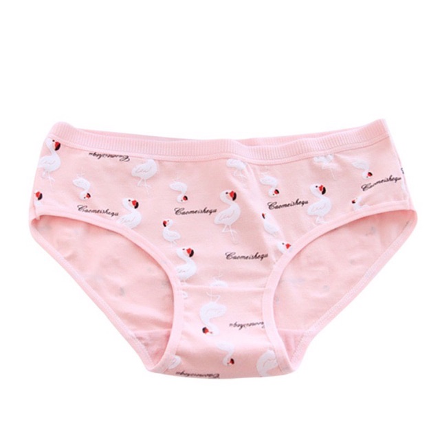 Quần Lót Cotton Hồng Hạc kute ( 38-58kg)