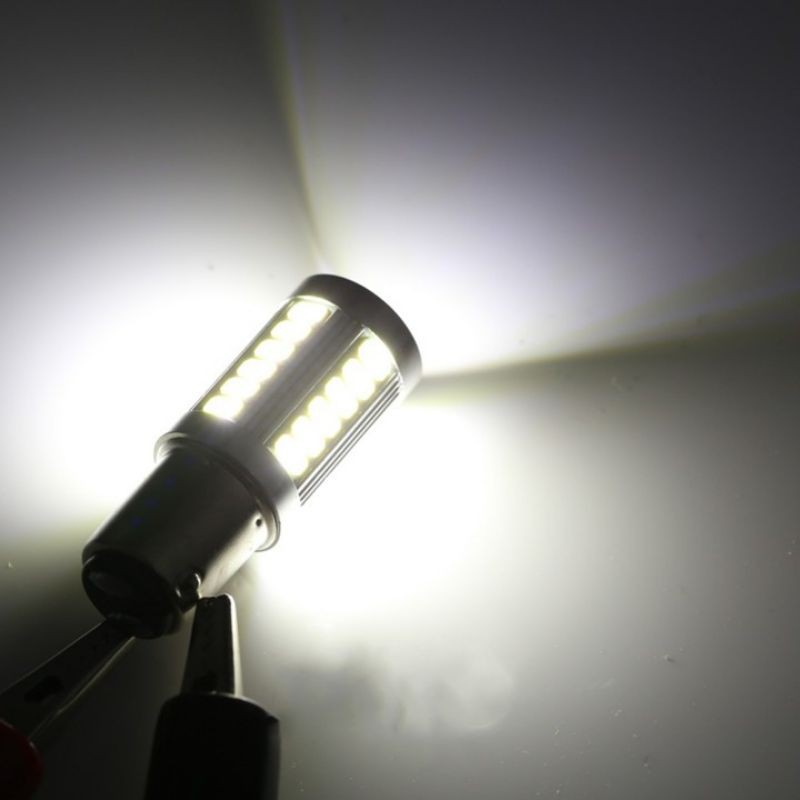 [Mã LIFEAUMAY giảm 10% tối đa 30k đơn 150k] Đèn led hậu xe máy ô tô 33 tim led 1157 1156