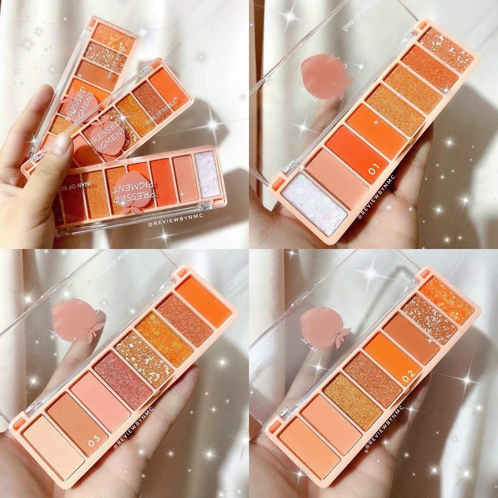 Nhủ mắt kim tuyến 8 ô iMan Pigment