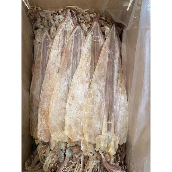 Mực Khô Quảng Ninh, Mực Nguyên Con Phơi Khô Size 6-9con/kg Thịt Ngọt Thơm, Dai Dai