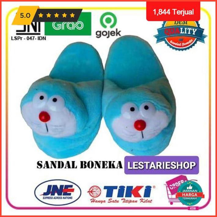 Dép Bông Đi Trong Nhà Hình Doraemon Xinh Xắn