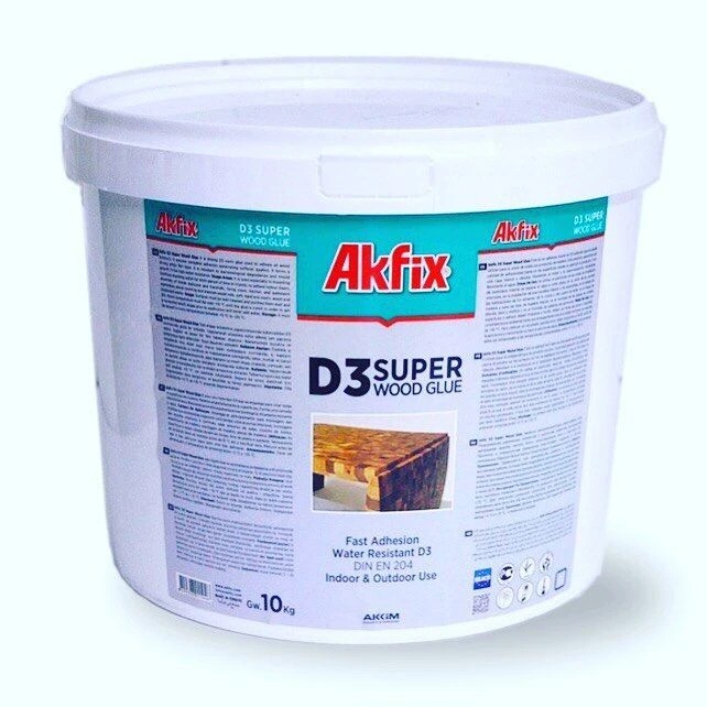 Akfix D3 Super Wood Glue (10kg) - Keo Dán Gỗ Siêu Dính Và Kháng Nước (Nhập khẩu Thổ Nhĩ Kỳ)