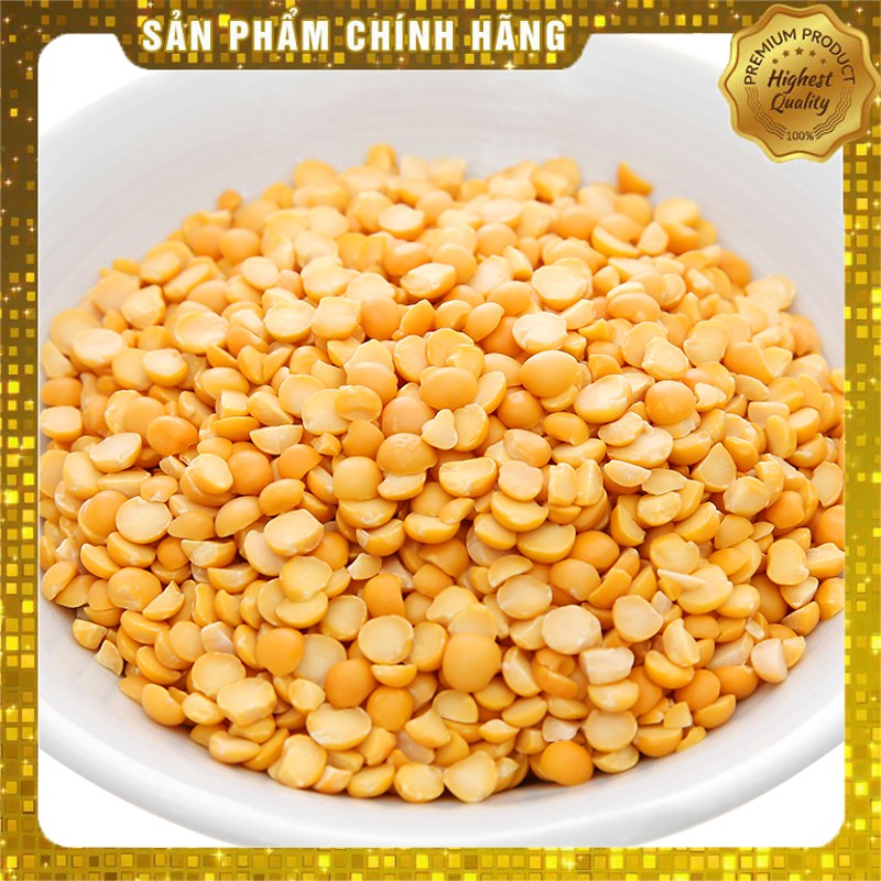 Đậu Hà Lan Vàng Hữu Cơ Tách Đôi Dinh Dưỡng - NON GMO, không Gluten, không Cholesterol 500gr - Organic Yellow Peas