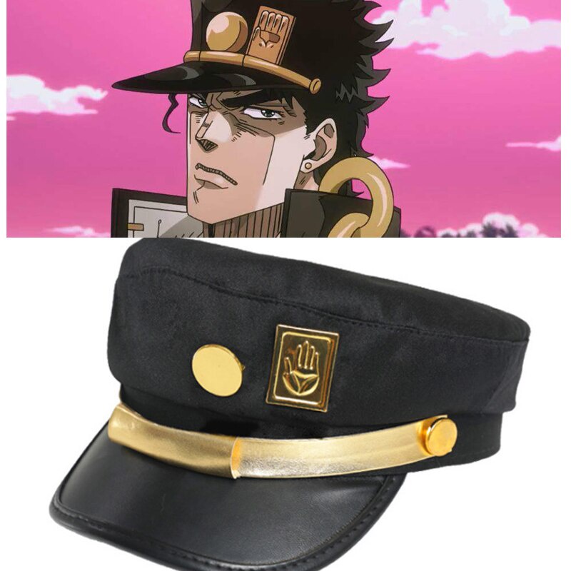 Mũ Lưỡi Trai Phong Cách Jojo 's Bizarre Adventure Jotaro Kujo Joseph Militaire
