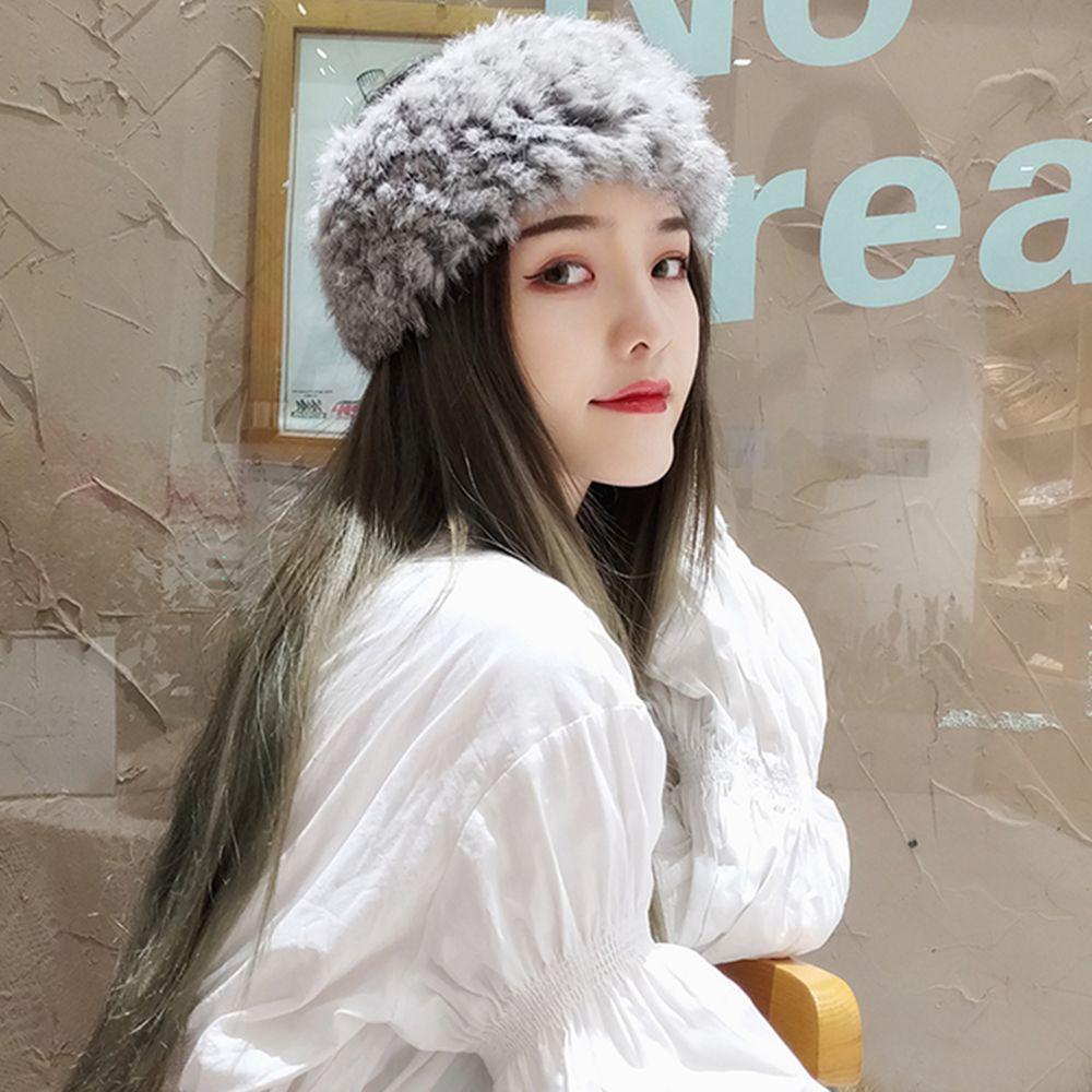 Băng Đô Cài Tóc Giả Lông Thú Thời Trang Mùa Đông Cho Nam Và Nữ