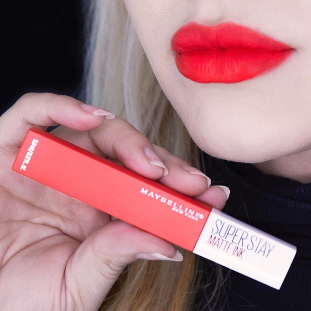 Son lì Maybeline Super stay matte ink lâu trôi đến 16 tiếng