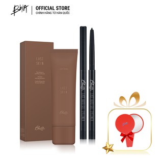 Combo Trang Điểm Cơ Bản - Kem nền BBia Last Skin Foundation 50ml + Eyeliner 0.3.g + Gương 5g - Bbia Official Store