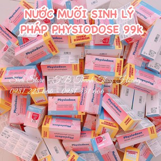 Nước muối sinh lý Physisdose Pháp (40 ống) (Hộp)