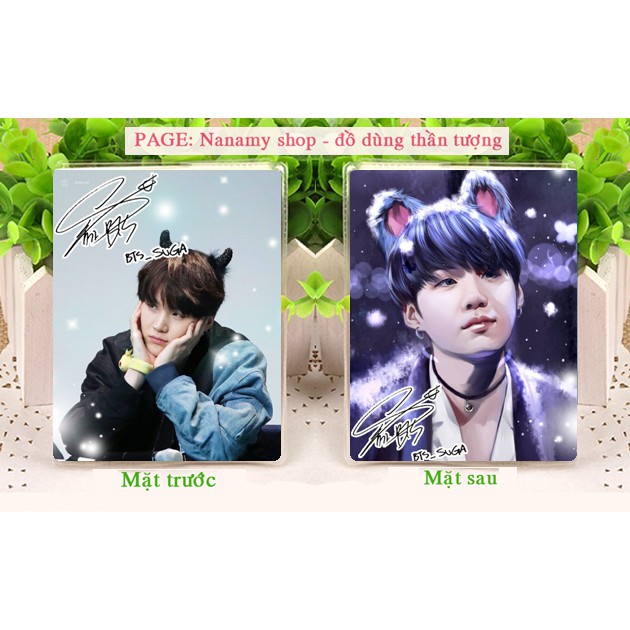 SỔ TAY BTS VÀ THÀNH VIÊN  - có in theo yêu cầu