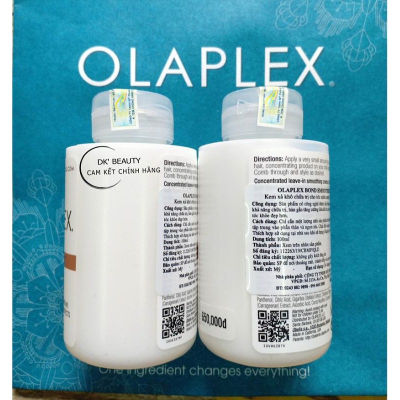 🥇Xả Khô Olaplex Số 6 Suôn Mượt, Chống Rối, Dưỡng Ẩm, Vào Nếp | BigBuy360 - bigbuy360.vn