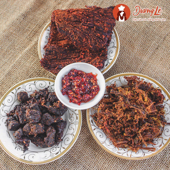 Bò Khô Miếng Mềm 250gr Đặc Sản Đà Nẵng Nhà Làm Dương Lê | BigBuy360 - bigbuy360.vn