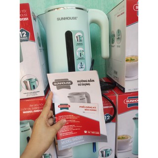 Ấm siêu tốc, Ấm siêu tốc Sunhouse inox 2 lớp 1.8L SHD1351