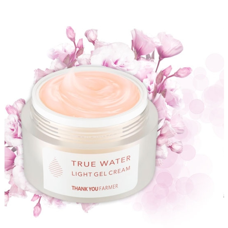 true water light gel cream