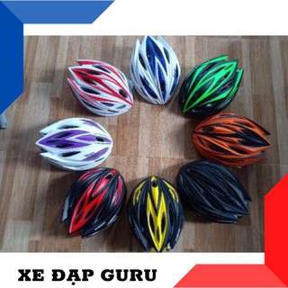 Nón bảo hiểm xe đạp 🔴 Phụ kiện xe đạp mũ fonix nhám đúc chính hãng cao cấp nam tính