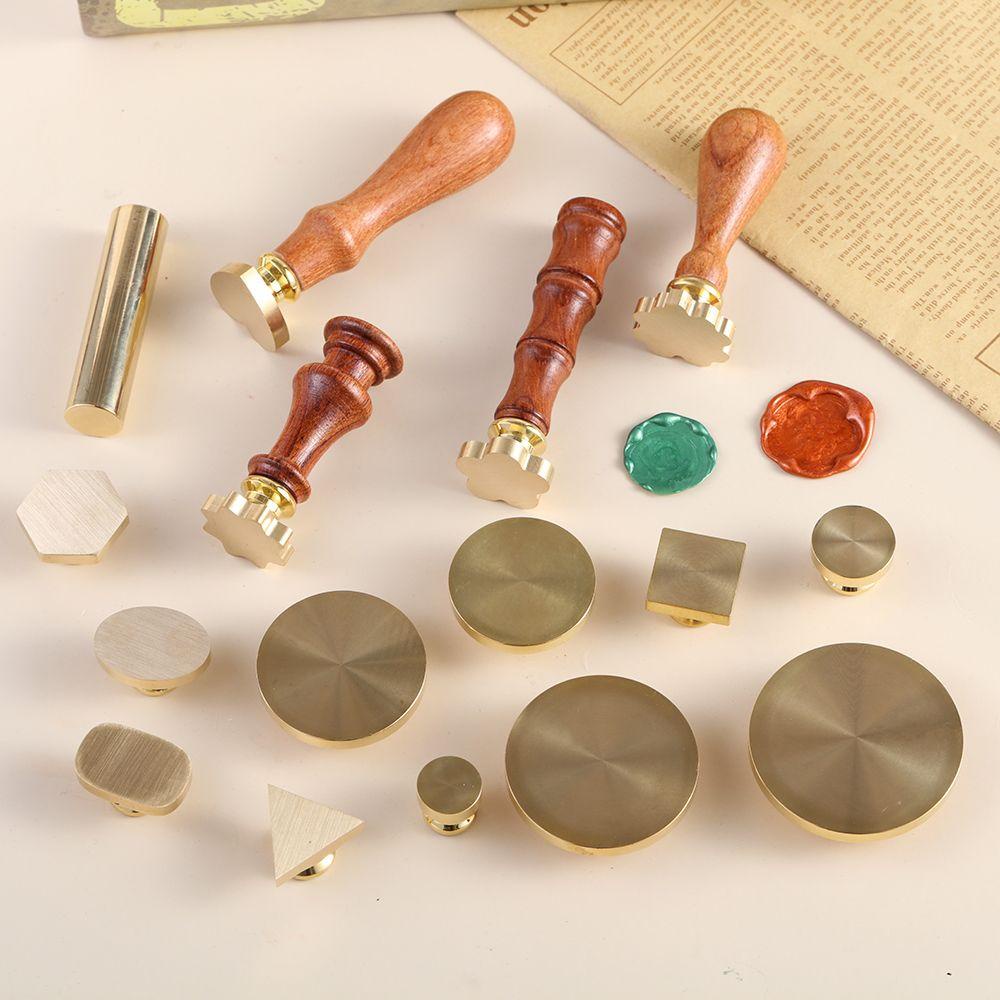 JANE Con Dấu Đóng Sáp Niêm Phong Thiệp Cưới / Giáng Sinh Đầu Tròn / Trái Tim Bằng Đồng