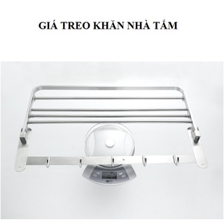 [GIÁ XƯỞNG] Giàn vắt khăn inox sus 304 Chân đặc