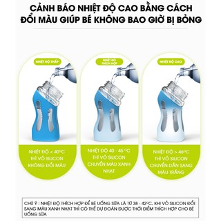 Bình Sữa Thủy Tinh Cổ Cong Tiny Baby 180ml