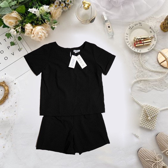 Set đồ nữ đi chơi quần ống rộng dễ thương mùa hè cá tính giá rẻ, bộ đồ nữ mùa hè mặc nhà đẹp
