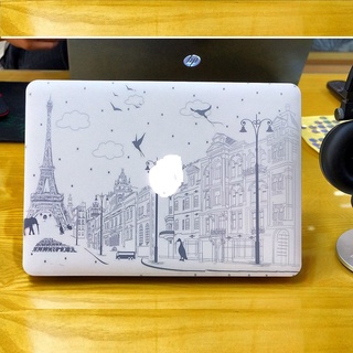 Case ,Ốp Macbook In Hình Paris (Tặng Kèm Nút Chống Bụi + Chống gãy đầu dây sạc )