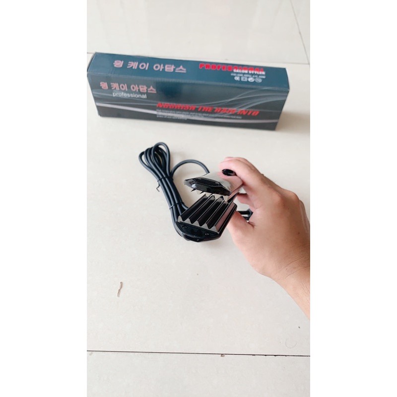 Máy Bấm Xù Hàn Quốc Cocco Cao Cấp Bản 4.5cm Loại 5 Răng 5 Mức Chỉnh Nhiệt Độ
