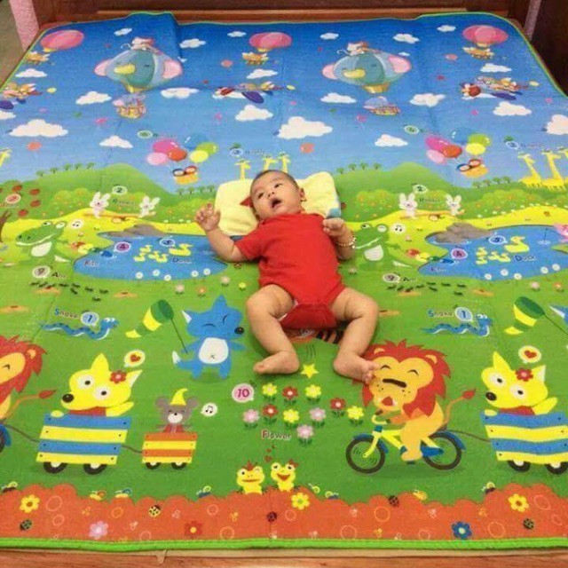 THẢM CHƠI 2 MẶT MABOSHI BABY CHO BÉ SIZE 1M8X2M [ Kho sỉ ]