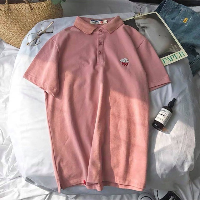 Áo polo icon đám mây, 2 màu siêu đẹp