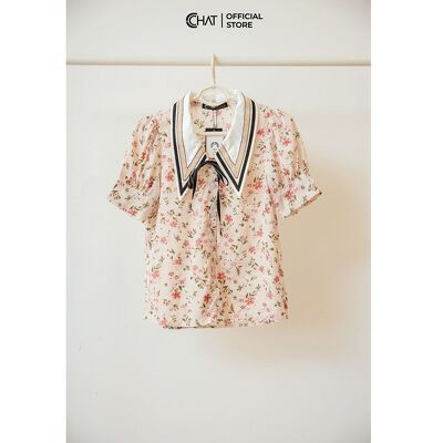 Áo Sơ mi lá cổ to