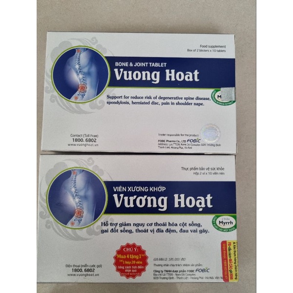 Viên Uống Xương Khớp Vương Hoạt