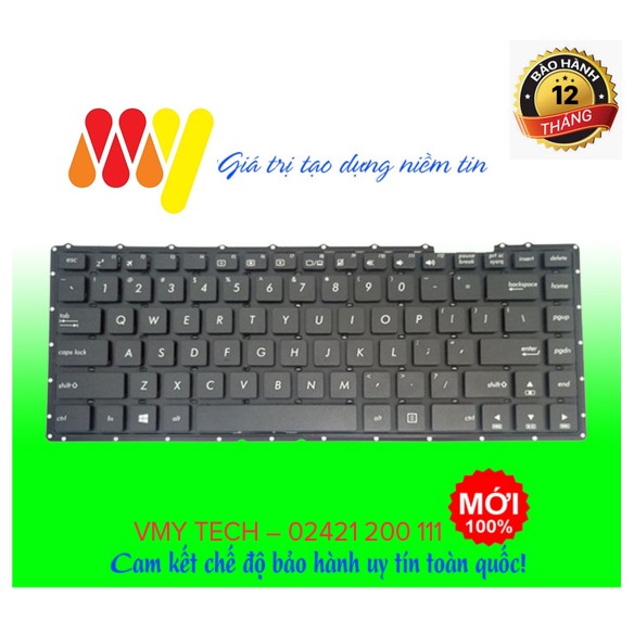 [Mã ELFLASH5 giảm 20K đơn 50K] BÀN PHÍM LAPTOP ASUS X451 X454 X453 F451 L455L F454L X455C K455 F455 CAO CẤP